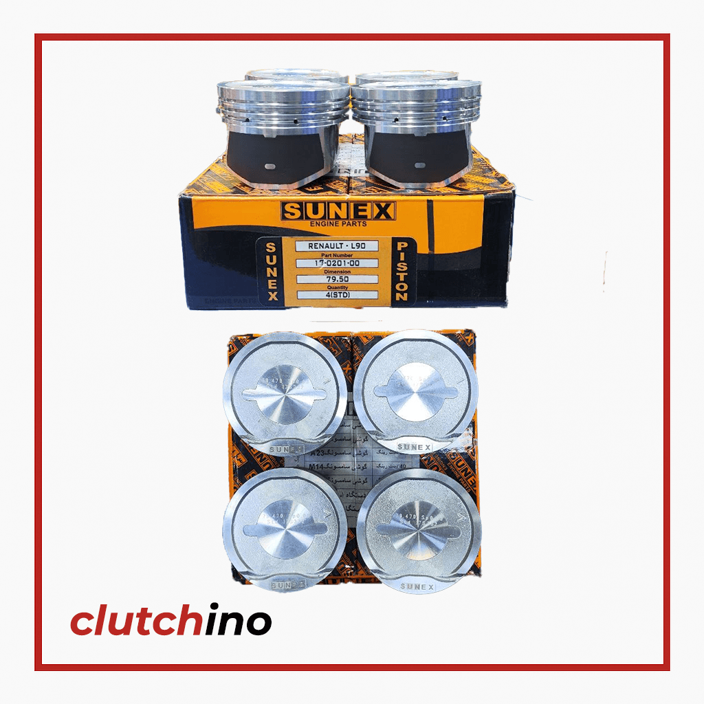 پیستون استاندارد L90 سانکس همراه با گژن پین