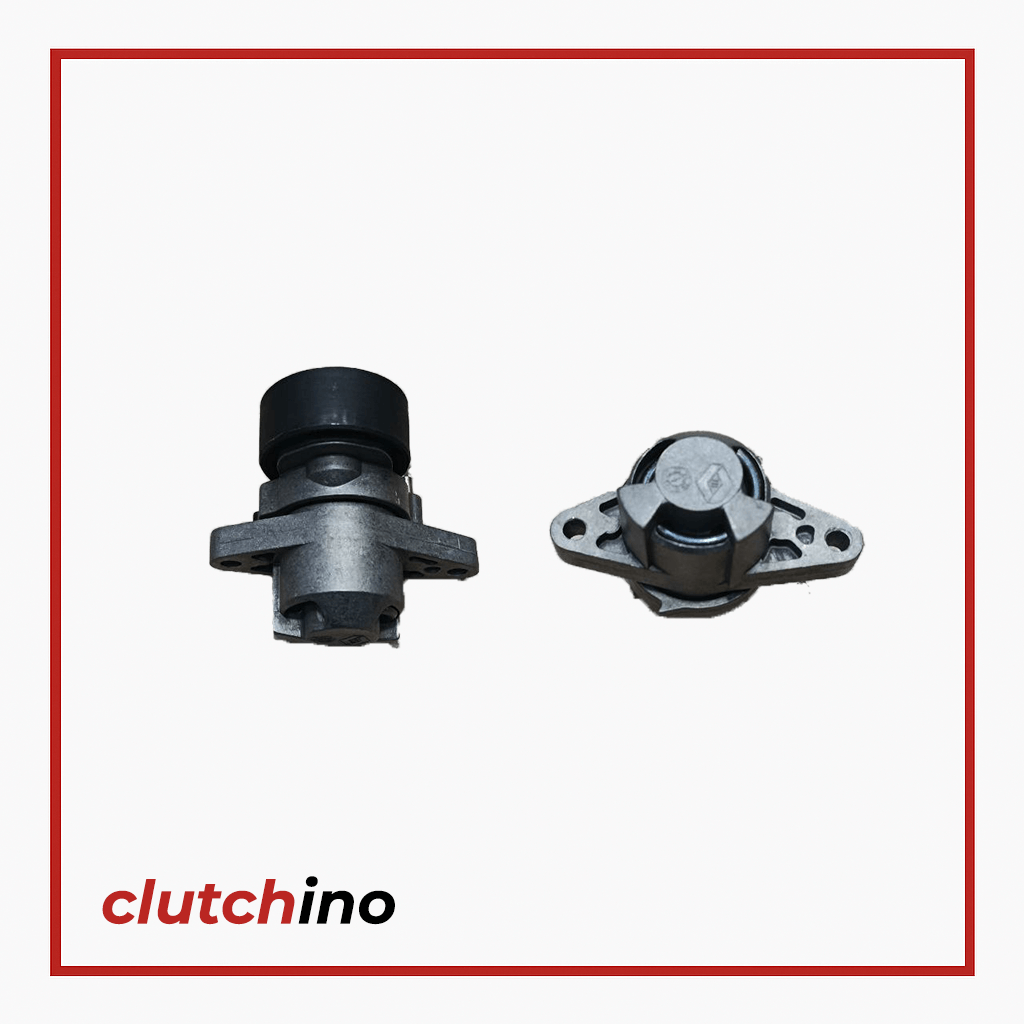 <p><strong>تسمه‌سفت‌کن دینام کامل 2E قدیم L90</strong> با فنر قوی و غلطک روان، کشش استاندارد تسمه را حفظ کرده و از <strong>صدای اضافی، لقی و سر خوردن تسمه دینام</strong> جلوگیری می‌کند.</p>