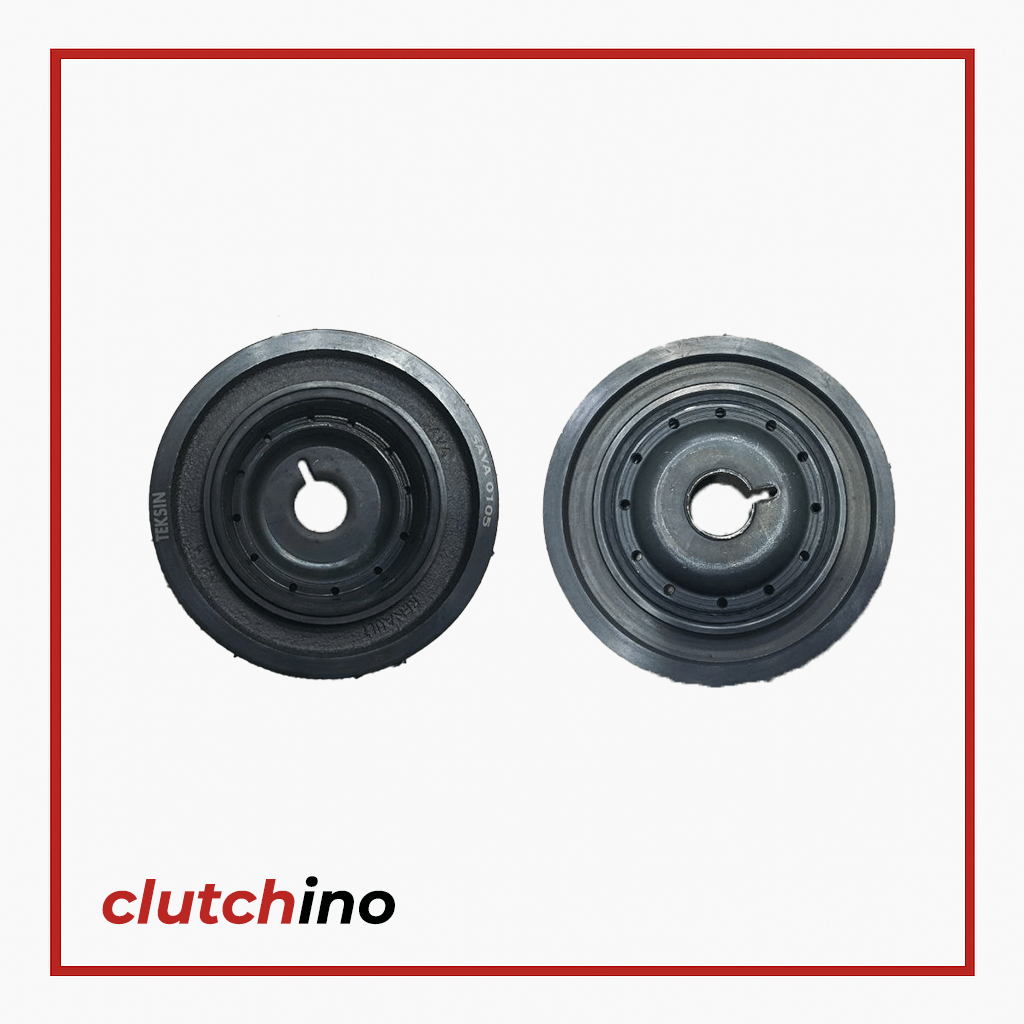 <p><strong>پولی سر میل‌لنگ 2E L90</strong> با ساختار دو تکه و لاستیک ضدارتعاش، باعث <strong>کاهش لرزش موتور، افزایش عمر تسمه‌ها و عملکرد نرم‌تر سیستم کمکی</strong> در تندر 90 و پارس تندر می‌شود.</p>